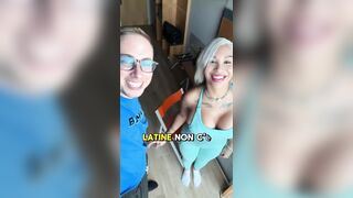 In compagnia di Kimberly gran fica social