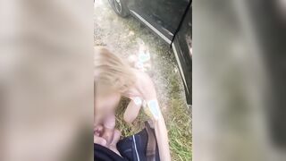 Una bella scopata outdoor coppia italiana esibizionista