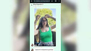 Elisa Espesito capezzoli of