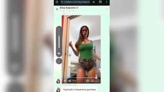 Elisa Espesito capezzoli of