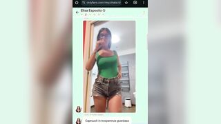 Elisa Espesito capezzoli of