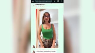 Elisa Espesito capezzoli of