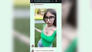 Elisa Espesito capezzoli of