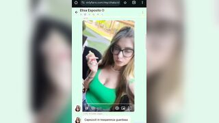 Elisa Espesito capezzoli of