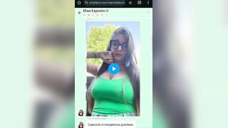 Elisa Espesito capezzoli of