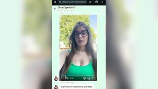 Elisa Espesito capezzoli of