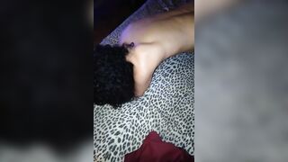 Nella sua posizione preferita