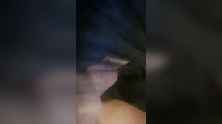 Pompino moglie con sborrata sulle tettone morbide