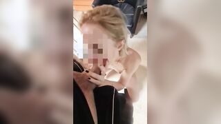 Sesso con scopamica sposata sborrata in bocca