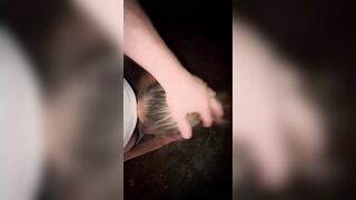 Ha cosi voglia che si fa fare un pompino all'aperto