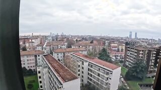 Fidanzata tettona bionda pompino e cavalcata con sborrata in bocca