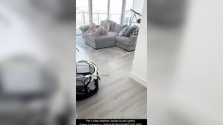 Biondina troia scopata nel grattacielo