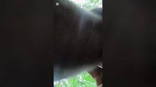 Pompino e scopata coppia in montagna