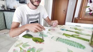 Pompino e gran spagnola al giardiniere