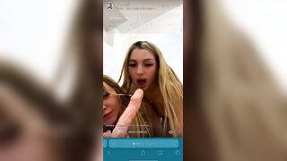 Bionde italiane diretta social sbocchinano cazzo