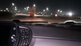 Napoletana cuckold con camionista davanti al cornuto