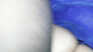 Black cock for my wife's hairy pussy