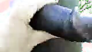 Black cock in my hands