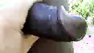 Black cock in my hands