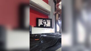 Mazza in culo per la troia