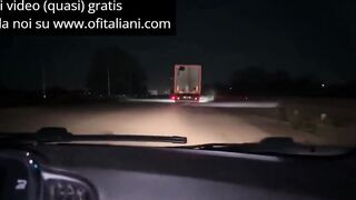 Porto mia moglie napoletana a scopare con camionista