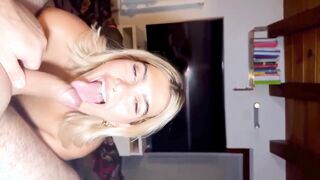 Segretaria Bbw scopata e inculata con sborrata sulle tettone