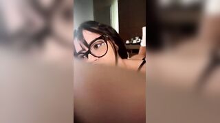 Fidanzata italiana prende tutta la sborra in faccia