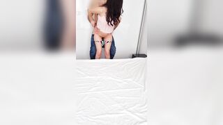 Scopata dal vicino di casa in piedi