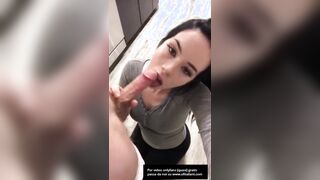 Pompino in cucina da sorellastra