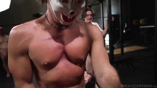 Orgia all'hard academi di rocco con P3achy L0llyp0p e Silv1a D3llai