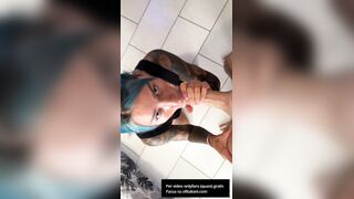 Puffa italiana mi spompina e ingoia