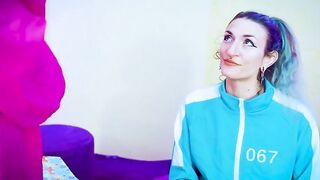 Squirt Games pompa tatuata italiana gollosa di cazzo