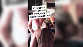 Sabrina Monti una serata tra amici ????