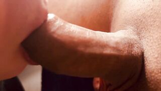 Pompino in primo piano moglie