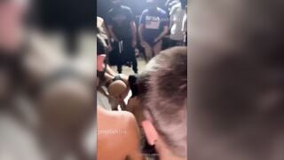 Tour di sesso S4r4 D1am4n3 grande orgia coi fans