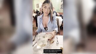 Cena pagata da un fan e quindi gli dedico una scopata