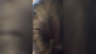 Travesta pompino e leccata di piedi