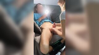 Mi fa uno splendido bocchino la bionda