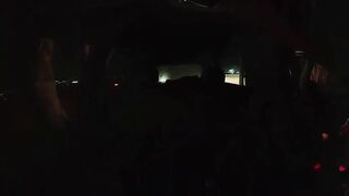 Cazzo sono venuto mentre pasava il motorino