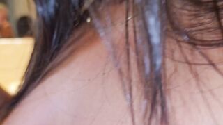 Ragazza siciliana famosa inculata in bagno da fidanzato