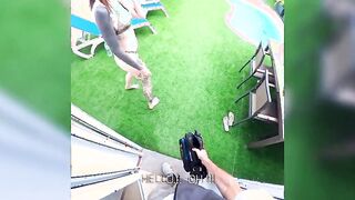 Due fiche ci provano col tipo della piscina
