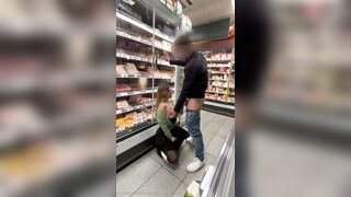 Sveltina al supermercato coppia italiana