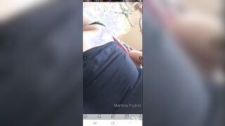 Martina mostra le sue tettone