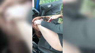 Car sex moglie troia