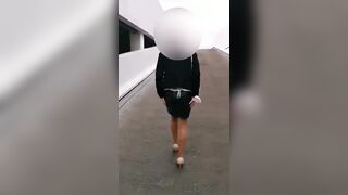 Fa la zoccola all'aperto