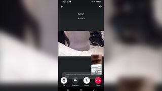 Alice mi fa segare su Whatsapp