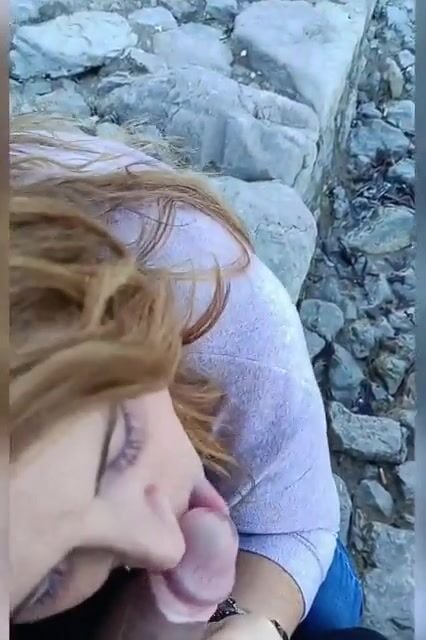 Pompino moglie al mare