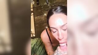 Quanto le piace lo sperma alla mia donna