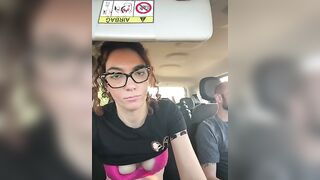 Sega in auto e pompino coppia italiana