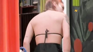 Sophie Codegoni hot doccia GFVip